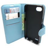 LG Q6 - Magnetic Wallet Card Holder Flip Stand Case Cover [Pro-Mobile]