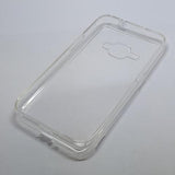 Samsung Galaxy J1 - Clear Transparent Silicone Phone Case With Dust Plug [Pro-Mobile]