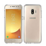 Samsung Galaxy J2 Core - Clear Transparent Silicone Phone Case With Dust Plug [Pro-Mobile]