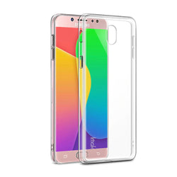 Samsung Galaxy J5 (2017) - Clear Transparent Silicone Phone Case With Dust Plug [Pro-Mobile]