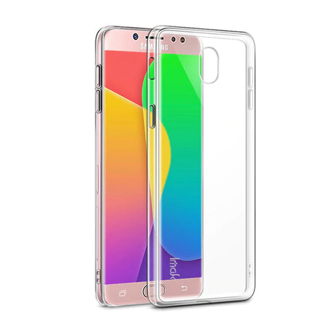 Samsung Galaxy J5 (2017) - Clear Transparent Silicone Phone Case With Dust Plug [Pro-Mobile]