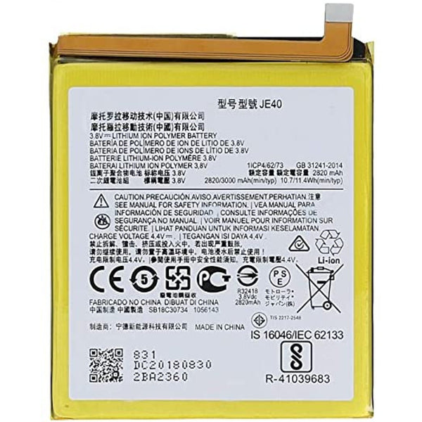 Replacement Battery JE40 For Motorola Moto G7 Play XT1952 Moto One XT1941 [Pro-Mobile]