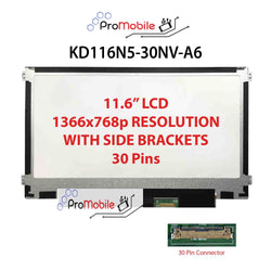 For KD116N5-30NV-A6 11.6" WideScreen New Laptop LCD Screen Replacement Repair Display [Pro-Mobile]