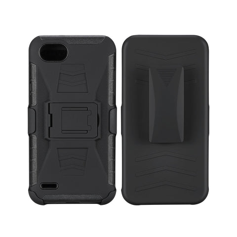 LG Q6 - Heavy Duty Slim Case with Holster [Pro-Mobile]