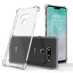 LG G8 - Reinforced Corners Shockproof Silicone Phone Case [Pro-Mobile]