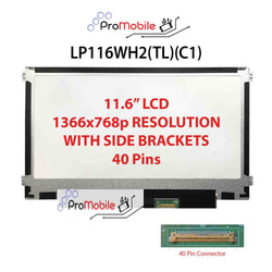 For LP116WH2(TL)(C1) 11.6" WideScreen New Laptop LCD Screen Replacement Repair Display [Pro-Mobile]