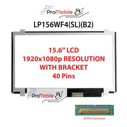 For LP156WF4(SL)(B2) 15.6" WideScreen New Laptop LCD Screen Replacement Repair Display [Pro-Mobile]