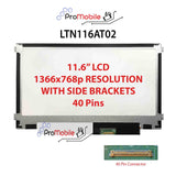 For LTN116AT02 11.6" WideScreen New Laptop LCD Screen Replacement Repair Display [Pro-Mobile]