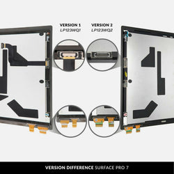 LCD Assembly Version 2: LP123WQ2 Microsoft Surface Pro 7 1866 [PRO-MOBILE]