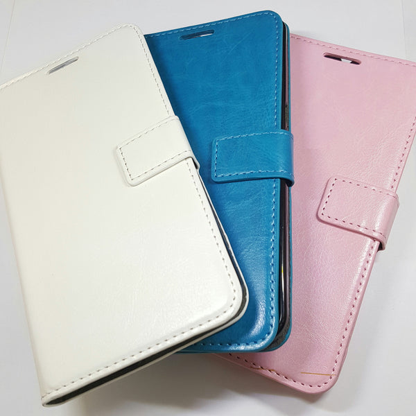 Motorola Nexus 6 - Magnetic Wallet Card Holder Flip Stand Case Cover [Pro-Mobile]
