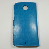 Motorola Nexus 6 - Magnetic Wallet Card Holder Flip Stand Case Cover [Pro-Mobile]