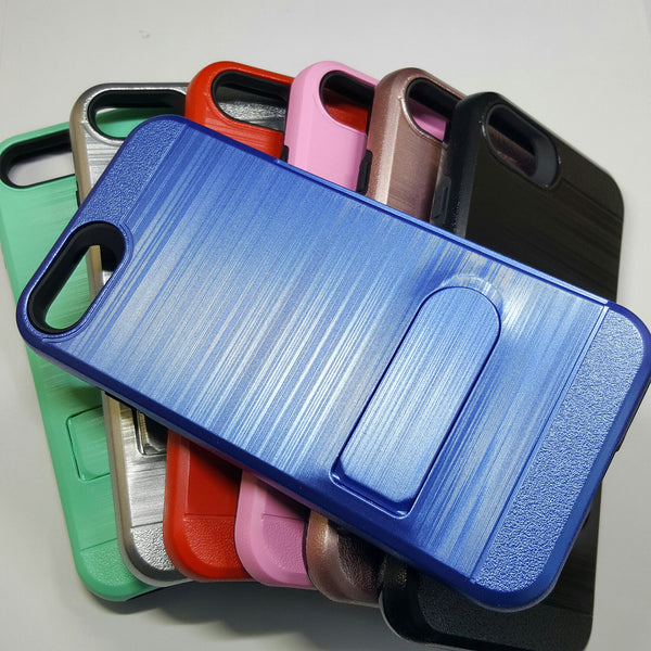 Apple iPhone 5 / 5S / SE - Credit Card Holder Case with Kickstand