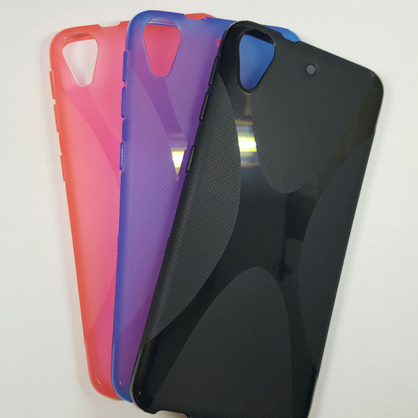 HTC Desire 626 - X-Line Slim Sleek Soft Silicone Phone Case [Pro-Mobile]