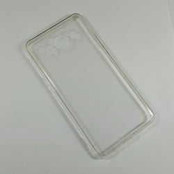 Samsung Galaxy J5 (2016) - Clear Transparent Silicone Phone Case With Dust Plug [Pro-Mobile]