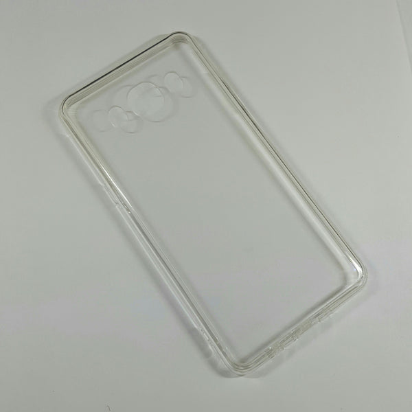 Samsung Galaxy J5 (2016) - Clear Transparent Silicone Phone Case With Dust Plug [Pro-Mobile]