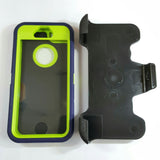 Apple iPhone 5 / 5S / 5SE - Heavy Duty Fashion Defender Case with Rotating Belt Clip [Pro-Mobile]