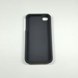 Apple iPhone 4 / 4S - Ideal-Case Rubber Rim Checker Edition Metallic Case