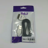 B & J 30-pin USB Data Cable