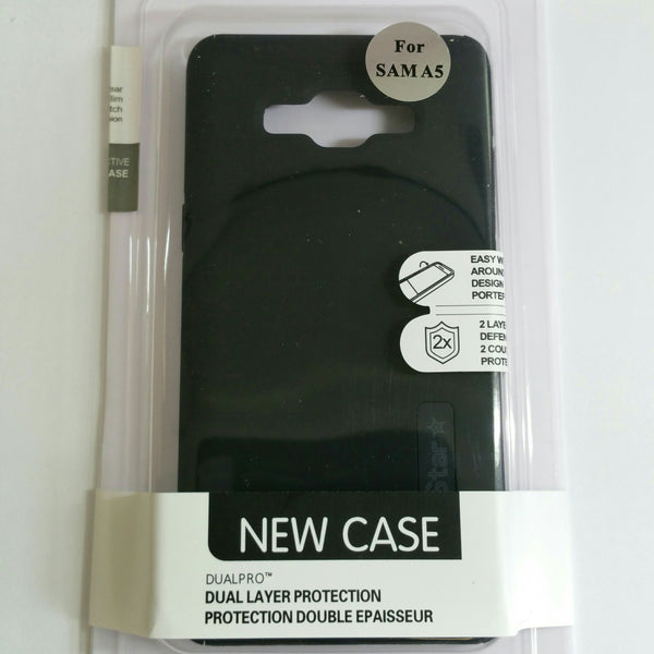 Samsung Galaxy A5 (2015) - TanStar Slim Hybrid Silicone Hard Dual-Layered Case [Pro-Mobile]