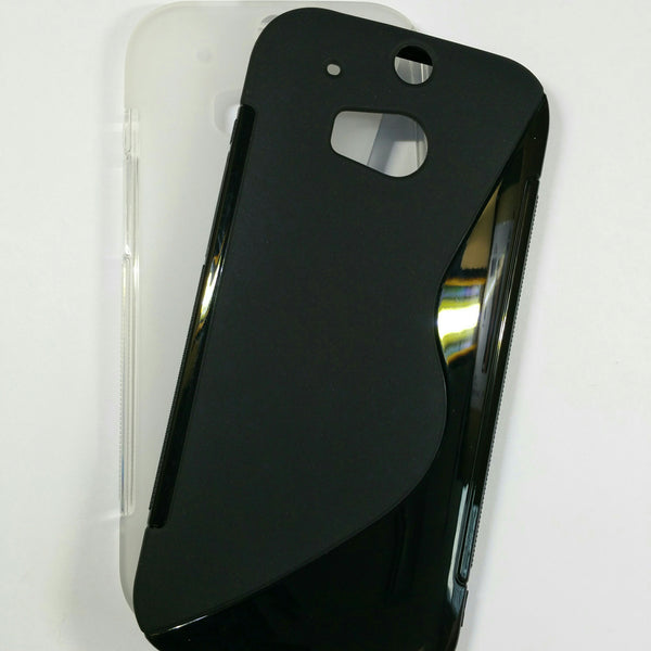 HTC One M8 - S-Line Slim Sleek Soft Silicone Phone Case [Pro-Mobile]
