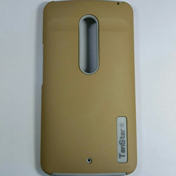 Motorola Moto X Play - TanStar Slim Hybrid Silicone Hard Dual-Layered Case [Pro-Mobile]