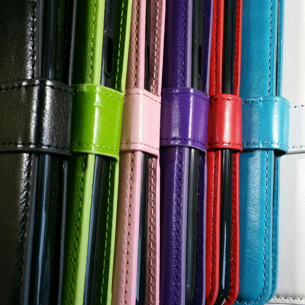 Samsung Galaxy Grand Prime - Magnetic Wallet Card Holder Flip Stand Case Cover with Strap [Pro-Mobile]