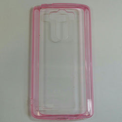 LG G3 - Clear Transparent Silicone Phone Case With Dust Plug [Pro-Mobile]