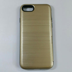 Apple iPhone 7 / 8 - Shockproof Sliding Wallet Credit Card Holder Case Cover [Pro-Mobile]
