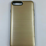 Apple iPhone 7 Plus / 8 Plus - Shockproof Sliding Wallet Credit Card Holder Case Cover [Pro-Mobile]