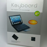 Apple iPad Mini 1 / 2 /3 /4 - Bluetooth Keyboard Tablet Leather Case [Pro-Mobile]