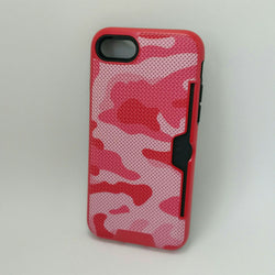 Apple iPhone 7 / 8 - Military Camouflage Credit Card Case