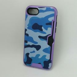 Apple iPhone 7 / 8 - Military Camouflage Credit Card Case