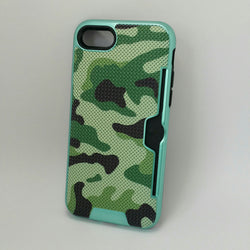 Apple iPhone 7 / 8 - Military Camouflage Credit Card Case
