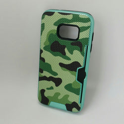 Samsung Galaxy S7 - Military Camouflage Credit Card Case