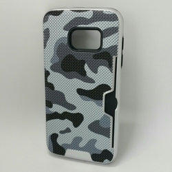 Samsung Galaxy S7 - Military Camouflage Credit Card Case