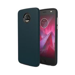Motorola Moto Z2 Play - Axessorize ProTech Rugged NAVY Case [Pro-Mobile]
