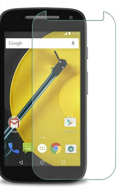 Motorola Moto E (Gen 2) - Premium Real Tempered Glass Screen Protector Film [Pro-Mobile]