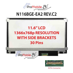 For N116BGE-EA2 REV.C2 11.6" WideScreen New Laptop LCD Screen Replacement Repair Display [Pro-Mobile]