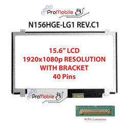 For N156HGE-LG1 REV.C1 15.6" WideScreen New Laptop LCD Screen Replacement Repair Display [Pro-Mobile]