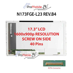 For N173FGE-L23 REV.B4 17.3" WideScreen New Laptop LCD Screen Replacement Repair Display [Pro-Mobile]