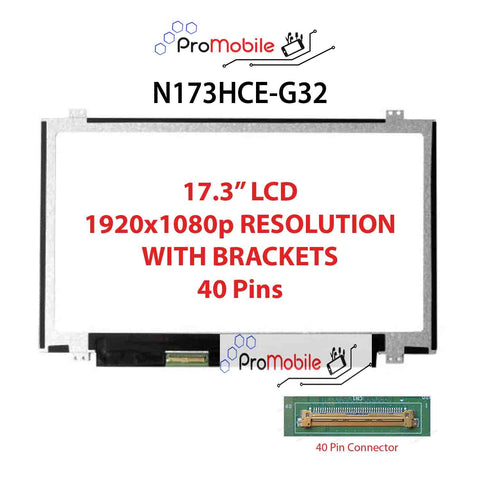 For N173HCE-G32 17.3" WideScreen New Laptop LCD Screen Replacement Repair Display [Pro-Mobile]
