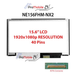 For NE156FHM-NX2 15.6" WideScreen New Laptop LCD Screen Replacement Repair Display [Pro-Mobile]