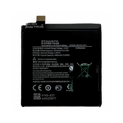 Replacement battery BLP745 for Oneplus 7T Pro [Pro-Mobile]