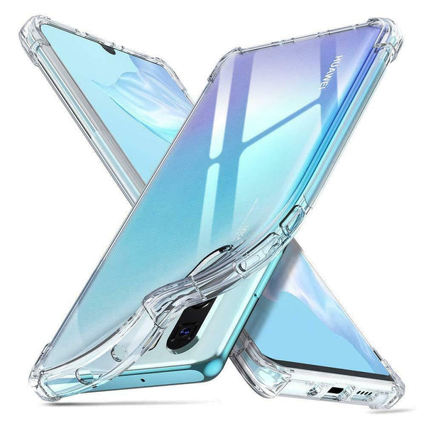 Huawei P30 Pro - Reinforced Corners Shockproof Silicone Phone Case [Pro-Mobile]