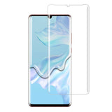Huawei P30 Pro - Full Glue UV Cured Curved Premium Real Tempered Glass Screen Protector Film [Pro-Mobile]