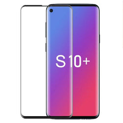 Samsung Galaxy S10 Plus - 3D Premium Real Tempered Glass Screen Protector Film [Pro-Mobile]