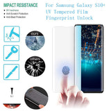 Samsung Galaxy S10 Lite / S10e - Full Glue UV Cured Curved Premium Real Tempered Glass Screen Protector Film [Pro-Mobile]