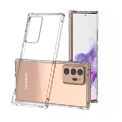 Samsung Galaxy Note 20 Ultra - Clear Transparent Silicone Phone Case With Dust Plug [Pro-Mobile]