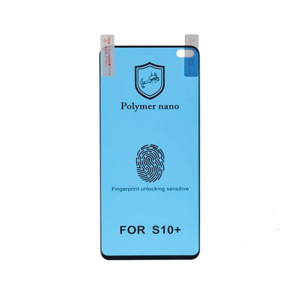 Samsung S10 Plus - Full Glue Polymer Nano Premium Screen Protector Film [Pro-Mobile]
