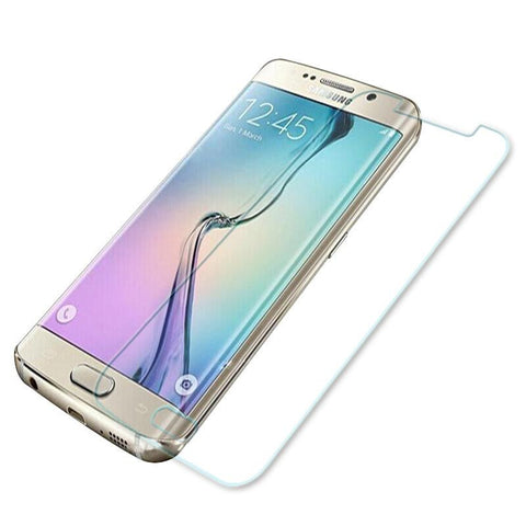 Samsung Galaxy S6 Edge - Premium Real Tempered Glass Screen Protector Film [Pro-Mobile]